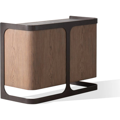 Element File Cabinet by Global Views in grey and marble. Made from unique in a modern style.