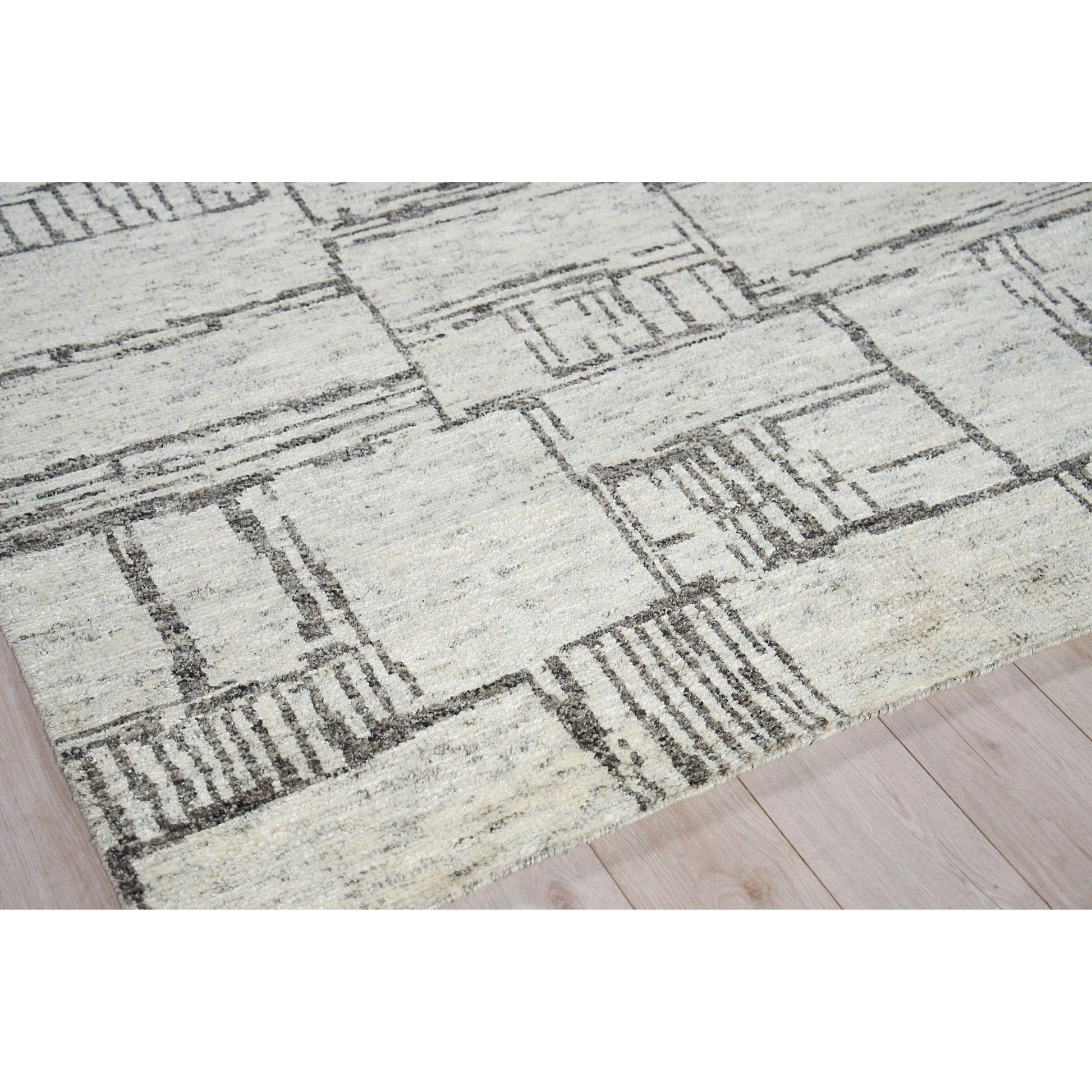 Aldridge Pattern Rug by Exquisite Rugs. Made from wool, bamboo silk in a unique style.