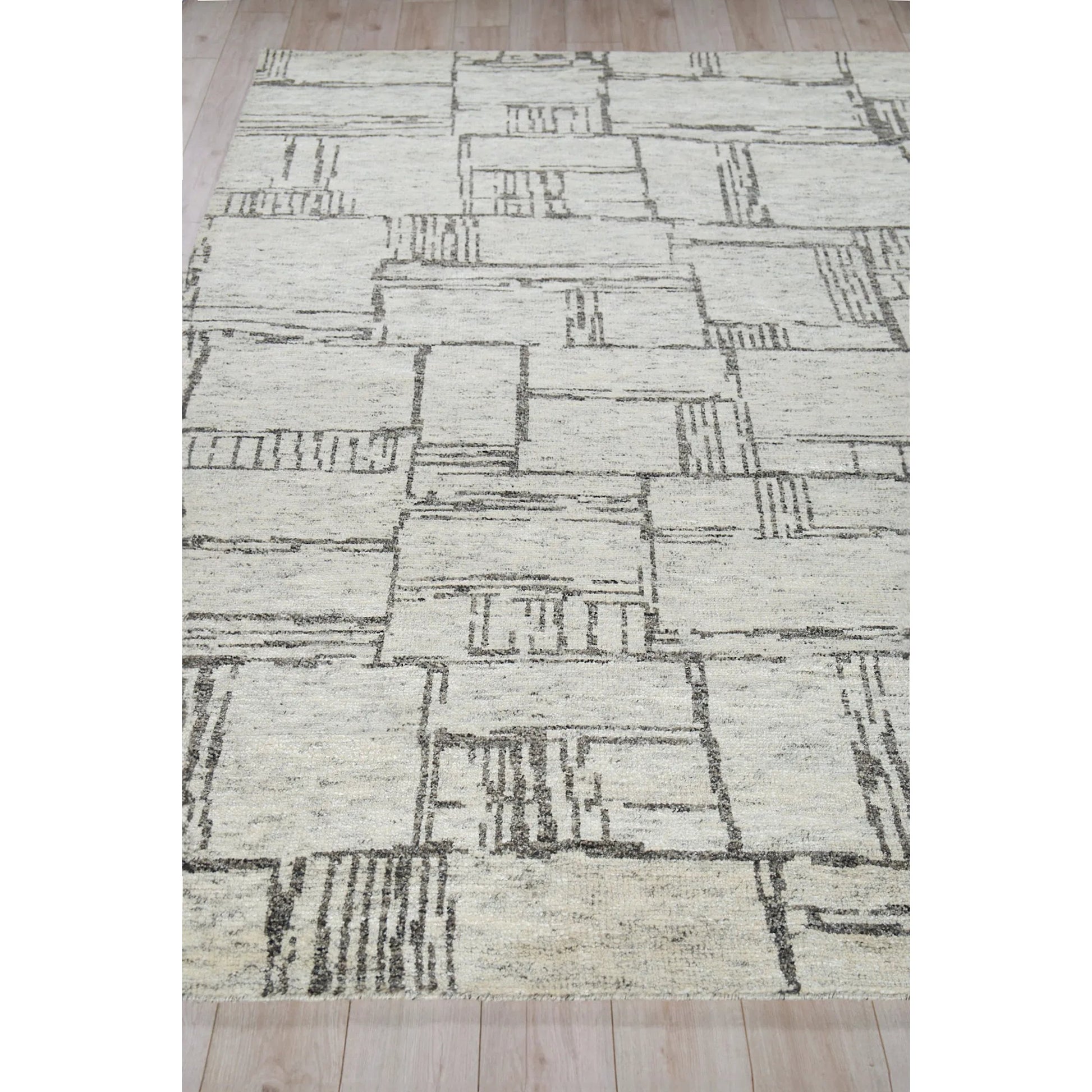 Aldridge Pattern Rug by Exquisite Rugs. Made from wool, bamboo silk in a unique style.