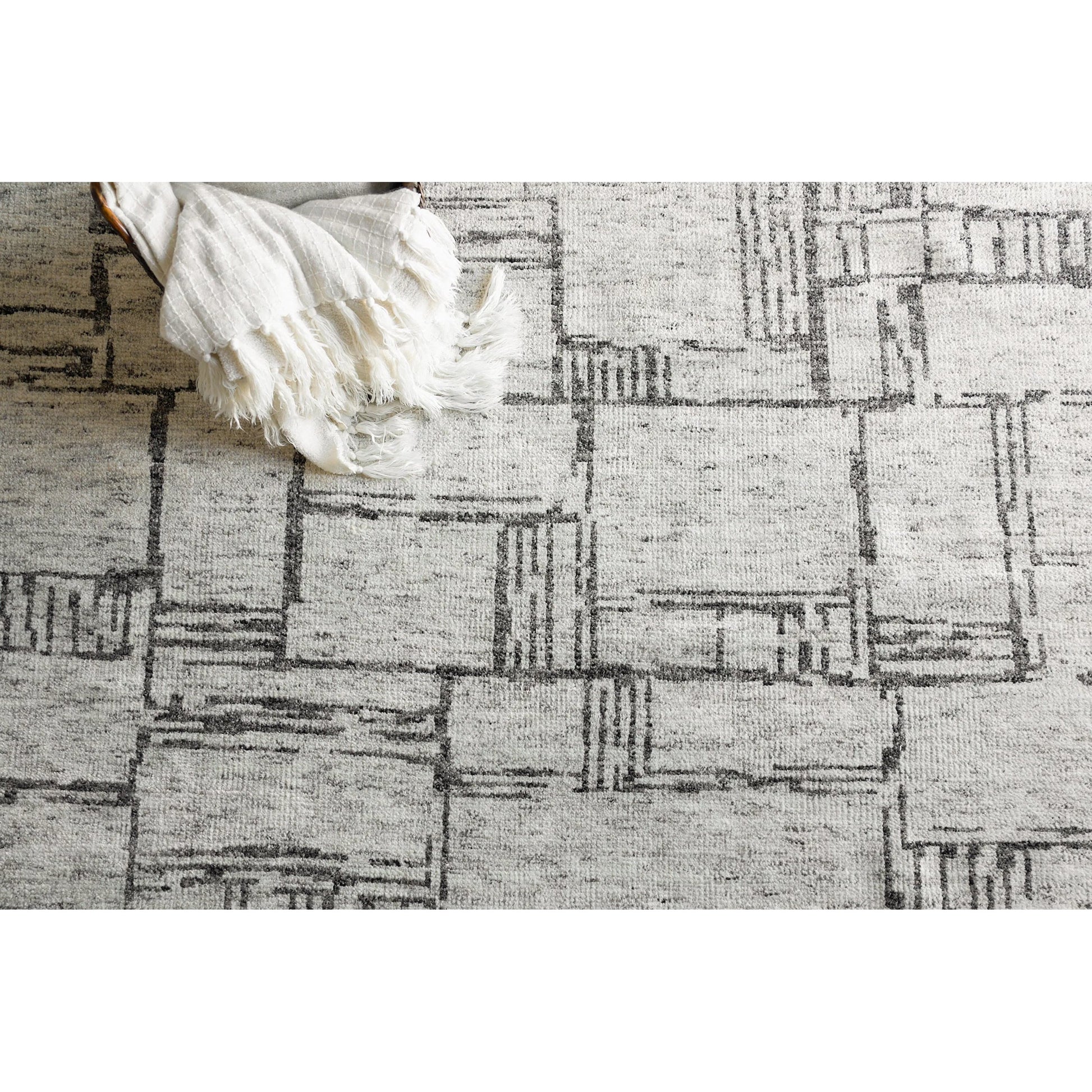 Aldridge Pattern Rug by Exquisite Rugs. Made from wool, bamboo silk in a unique style.