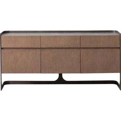 Element Media Cabinet by Global Views in grey and marble. Made from unique in a modern style.