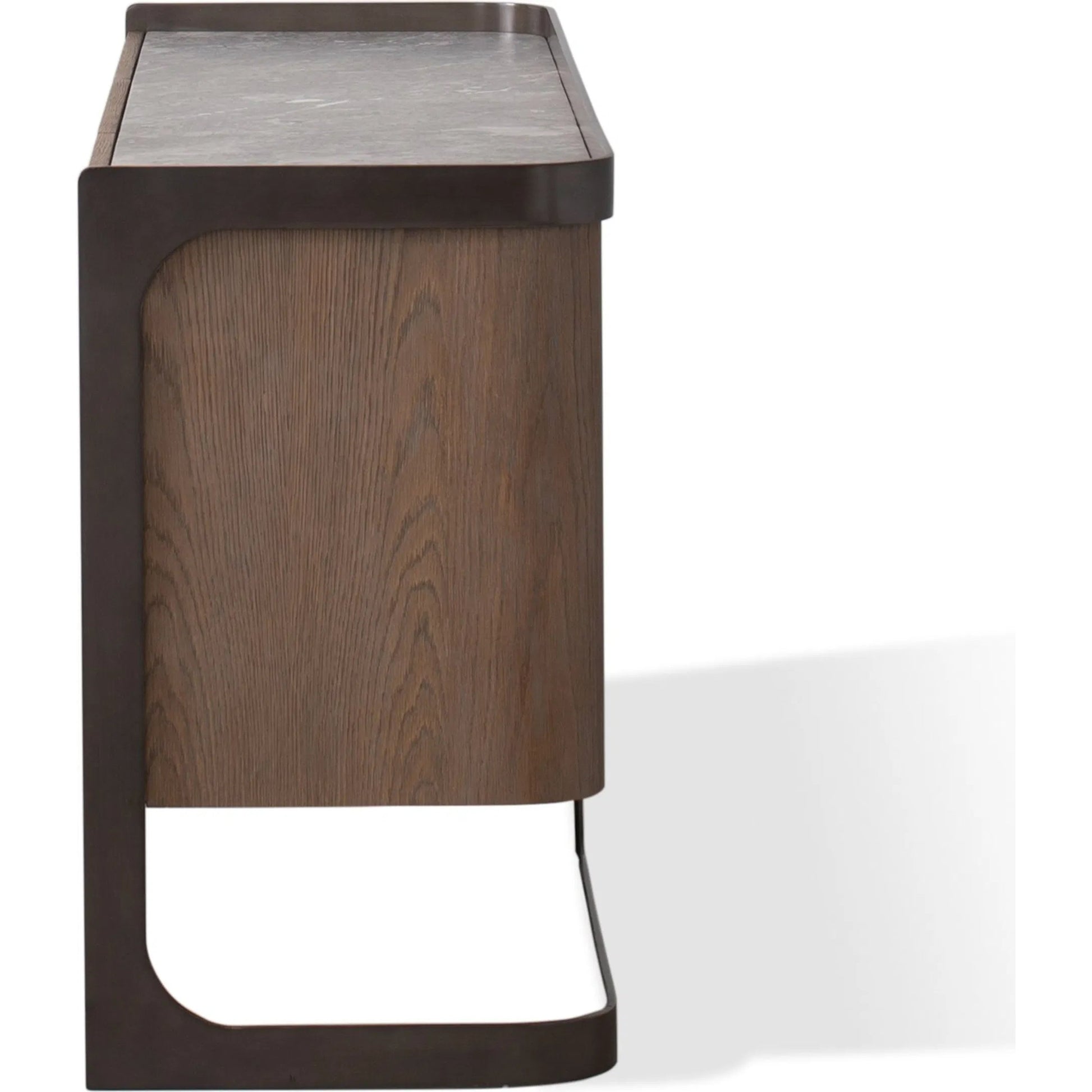 Element Media Cabinet by Global Views in grey and marble. Made from unique in a modern style.