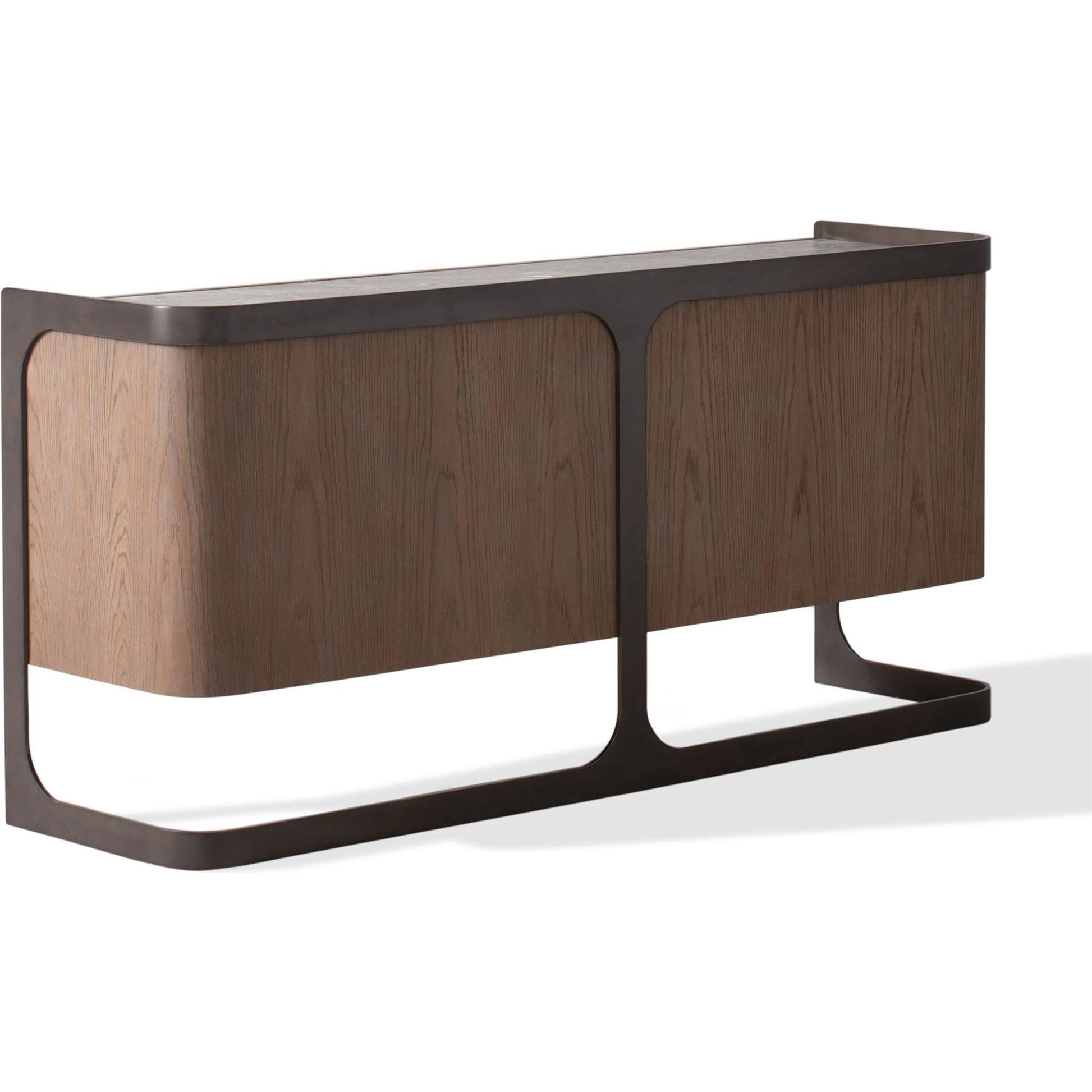Element Media Cabinet by Global Views in grey and marble. Made from unique in a modern style.