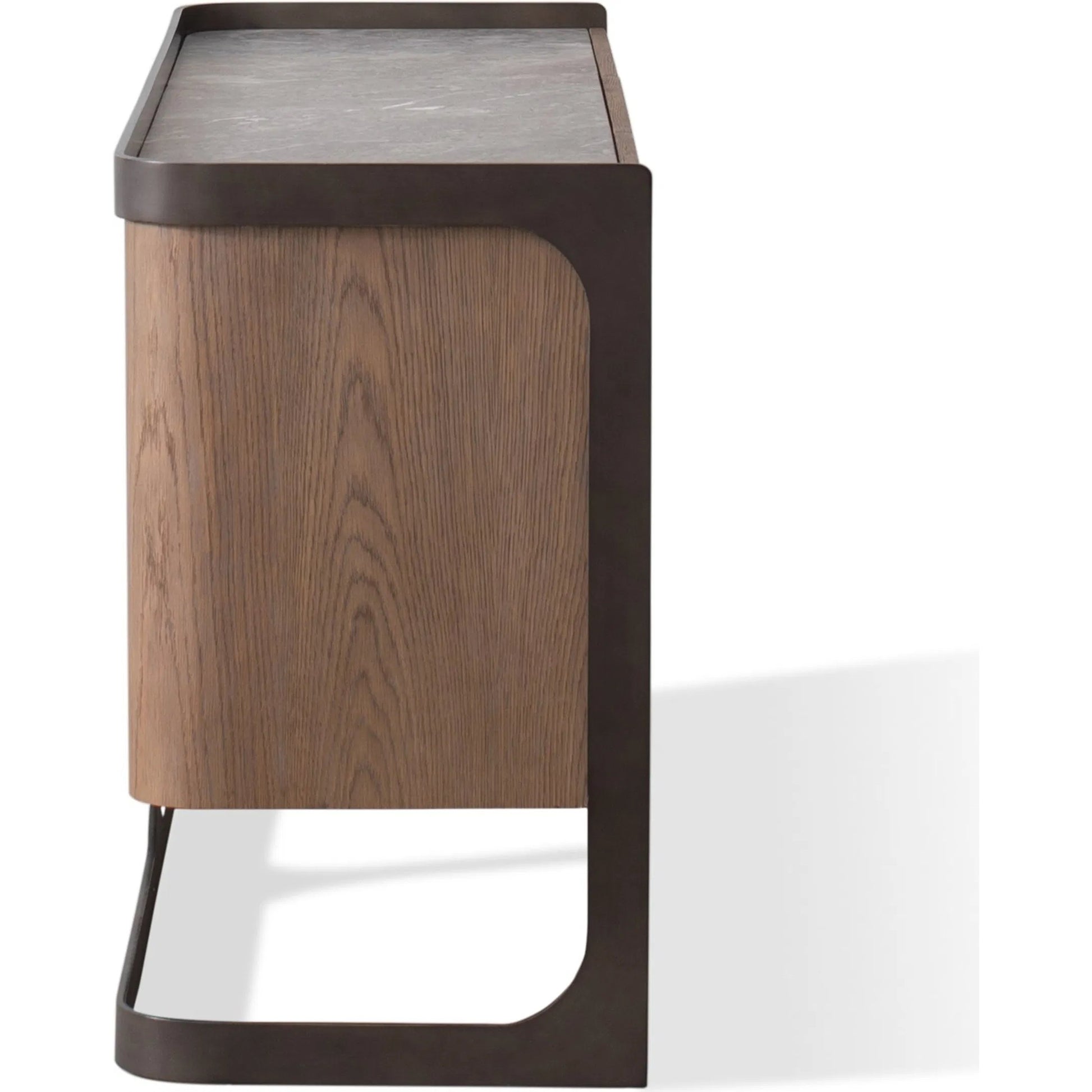 Element Media Cabinet by Global Views in grey and marble. Made from unique in a modern style.