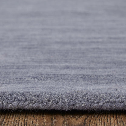 Luna Solid Rug - 8049F by Feizy. Made from wool in a unique style.