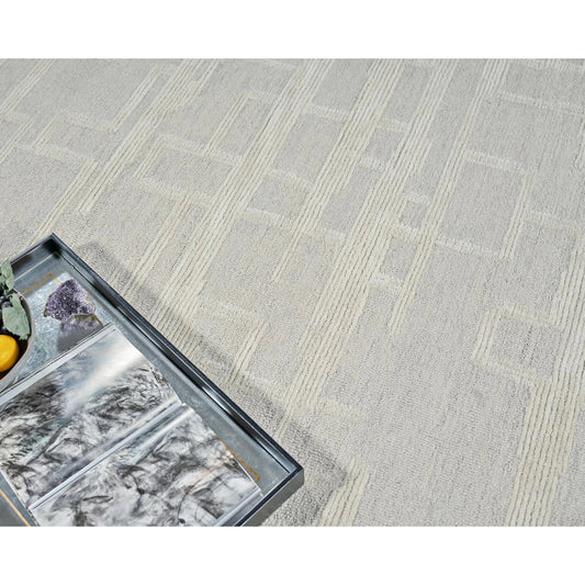 Park City 6842 Rug by Exquisite Rugs in silver, ivory. Made from new zealand wool in a unique style.