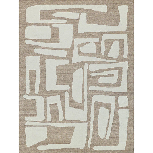 Carmel 6848 Rug by Exquisite Rugs in camel, ivory. Made from new zealand wool in a unique style.