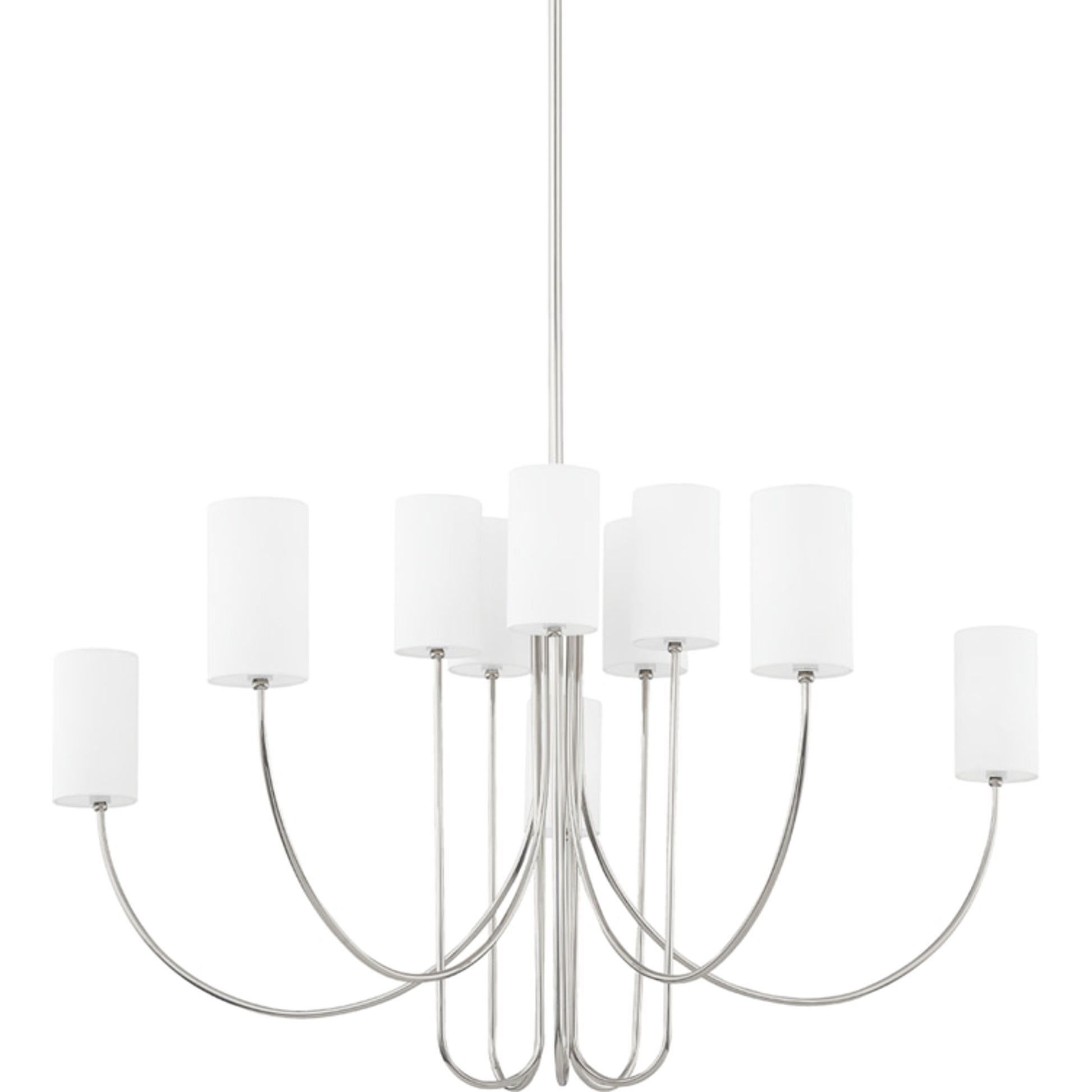 Harlem Chandelier by Hudson Valley. Made from steel in a transitional style.