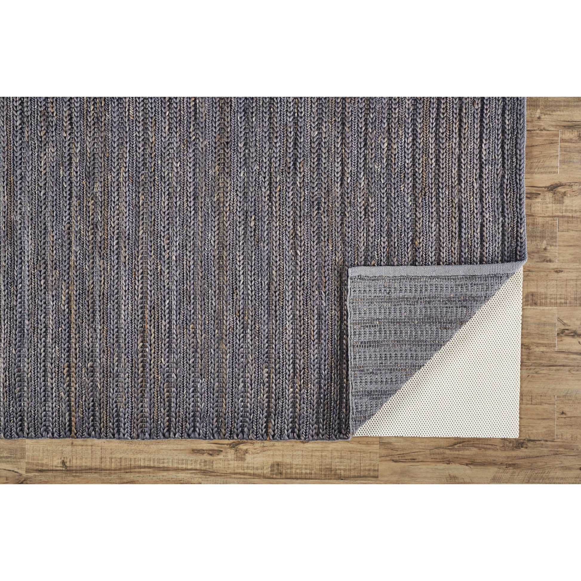 Kaelani Transitional Rug - 0769F by Feizy in brown, blue, taupe. Made from jute in a unique style.