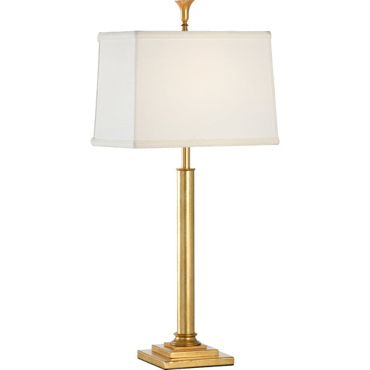 Brook Street Lamp by Chelsea House in gold. Made from other: metal in a traditional style.