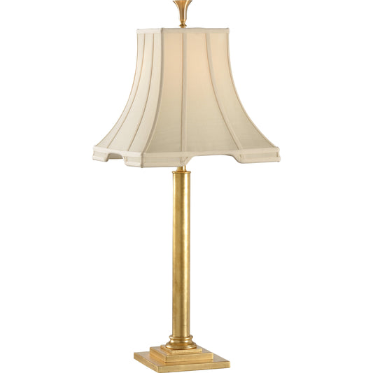 Brook Street Lamp by Chelsea House in gold. Made from other: metal in a traditional style.