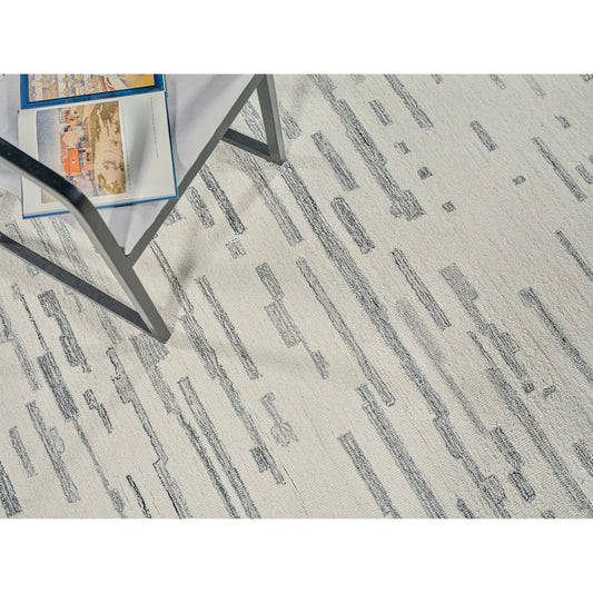 Carmel 6857 Rug by Exquisite Rugs in ivory, gray. Made from new zealand wool in a unique style.