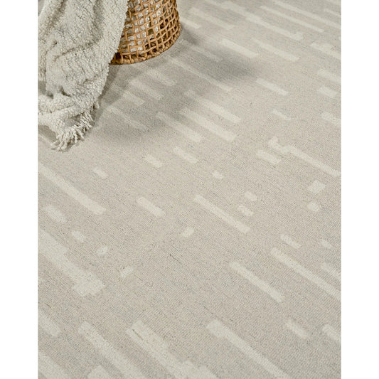 Carmel 6860 Rug by Exquisite Rugs in silver, ivory. Made from new zealand wool in a unique style.