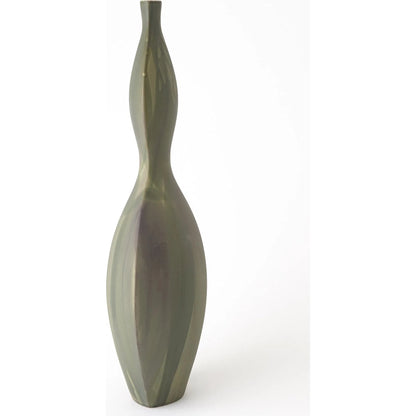 Helios Green Vase by Global Views in green. Made from unique in a unique style.