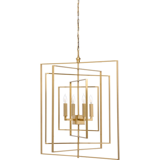 Cube Chandelier by Chelsea House. Made from other: metal in a transitional style.