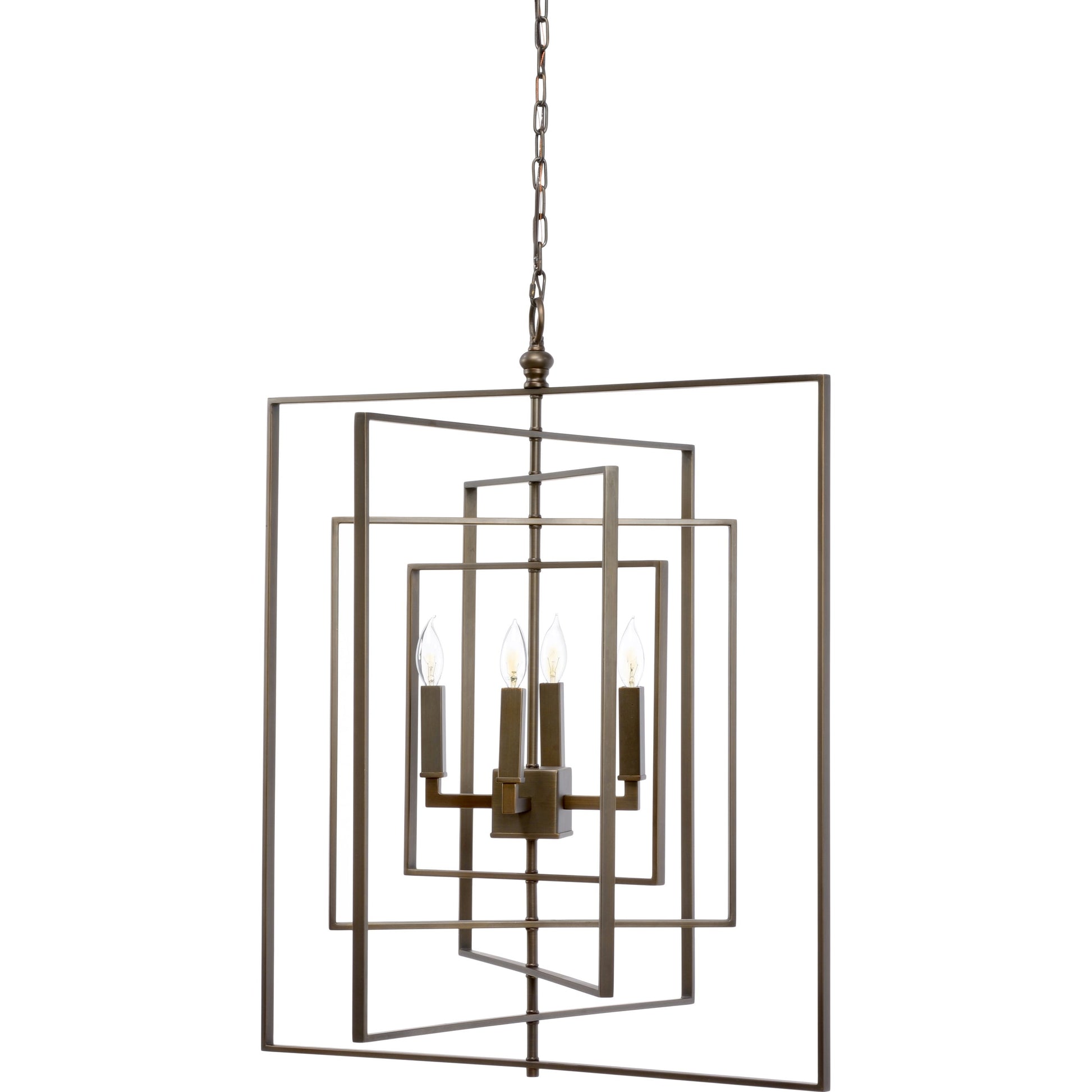 Cube Chandelier by Chelsea House. Made from other: metal in a transitional style.