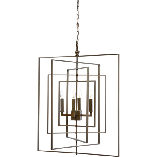 Cube Chandelier by Chelsea House. Made from other: metal in a transitional style.