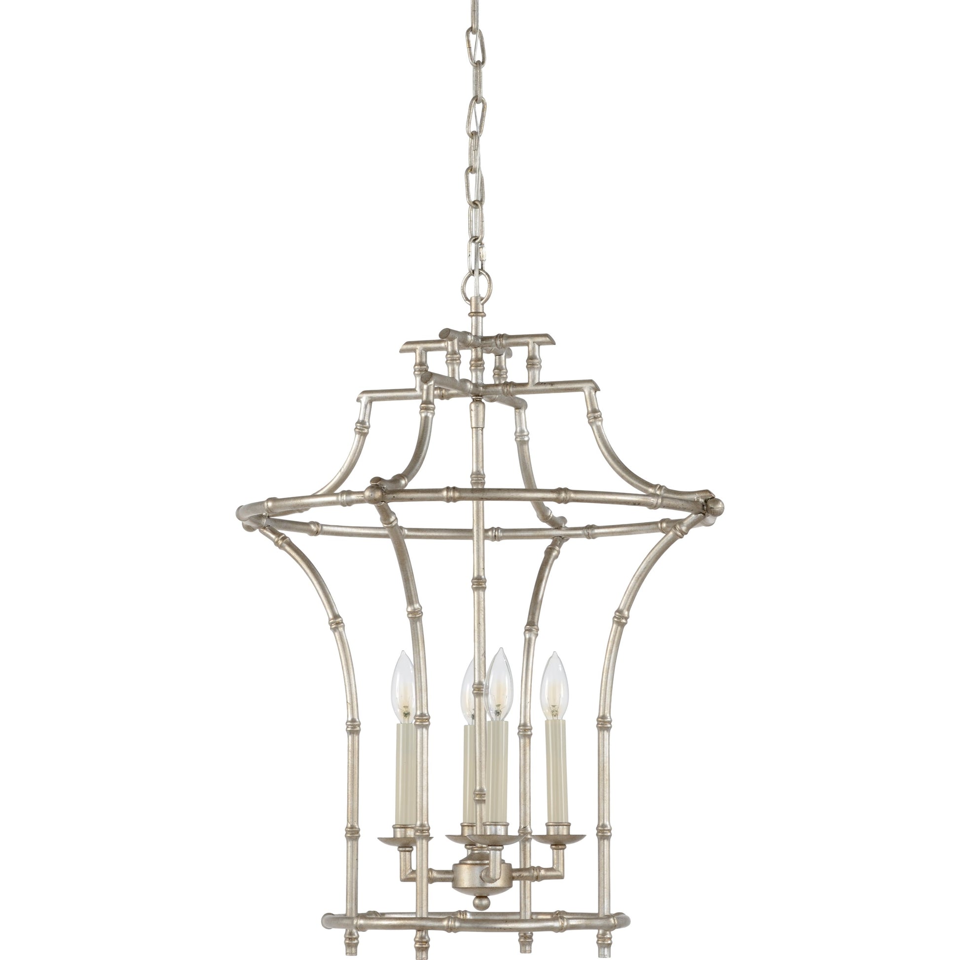 Bamboo Antique Gold Chandelier by Chelsea House in antique gold. Made from other: metal in a traditional style.