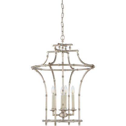 Bamboo Antique Gold Chandelier by Chelsea House in antique gold. Made from other: metal in a traditional style.