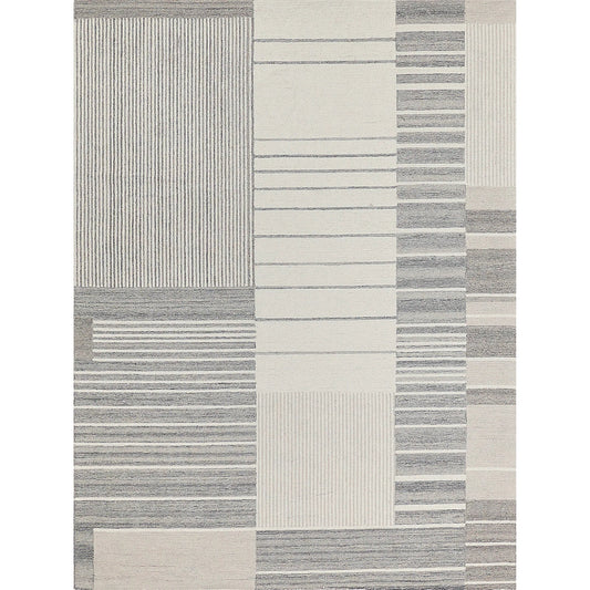 Castine 6875 Rug by Exquisite Rugs in silver, ivory. Made from new zealand wool in a unique style.