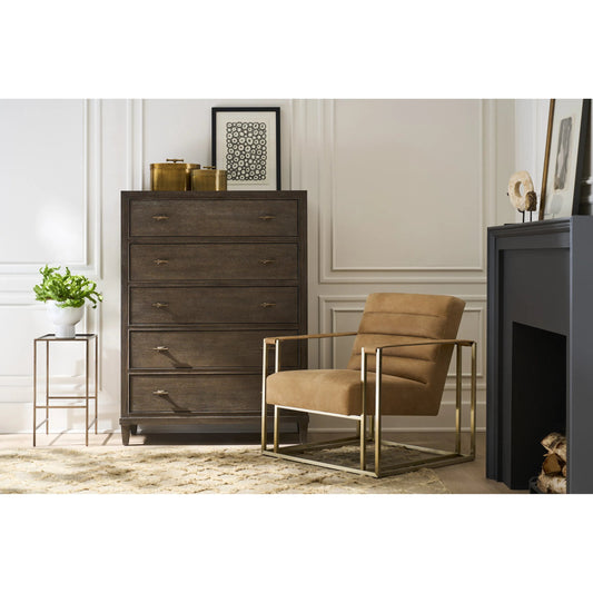 Montclair 5-Drawer Chest by Universal Furniture in cocoa. Made from unique in a transitional style.