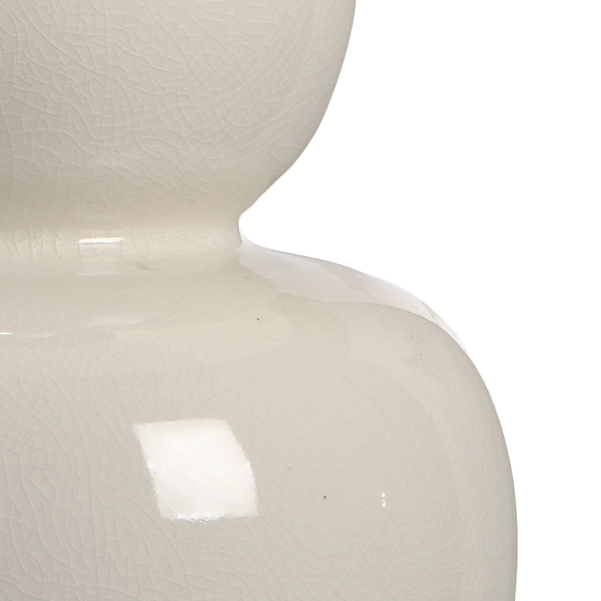 Fulton Vase Lamp by Chelsea House. Made from ceramic, porcelain in a modern style.
