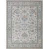 Ivory, Light Blue / 1' x 1'6"