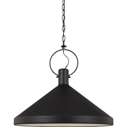 Lyon Large One Light Pendant by Visual Comfort & Co.. Made from steel in a unique style.