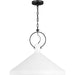 Lyon Large One Light Pendant by Visual Comfort & Co.. Made from steel in a unique style.