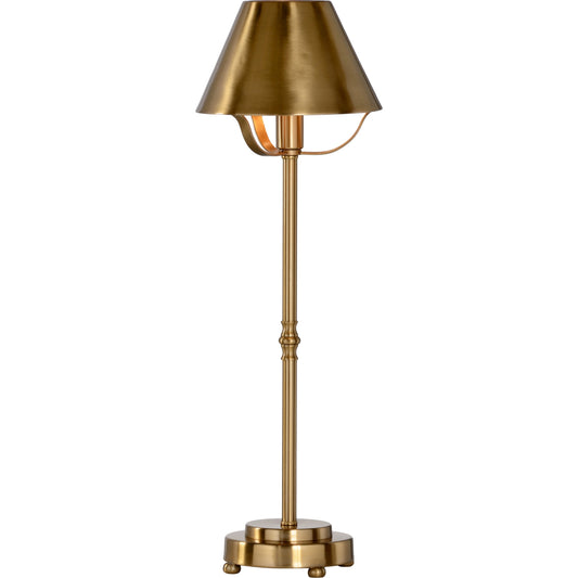 Hayes Buffet Lamp by Chelsea House in antique brass. Made from other: metal in a transitional style.