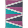 Purple, Ivory, Green