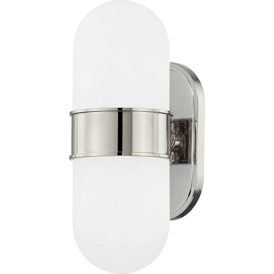 Beckler 2 Light Wall Sconce by Hudson Valley. Made from steel in a modern style.