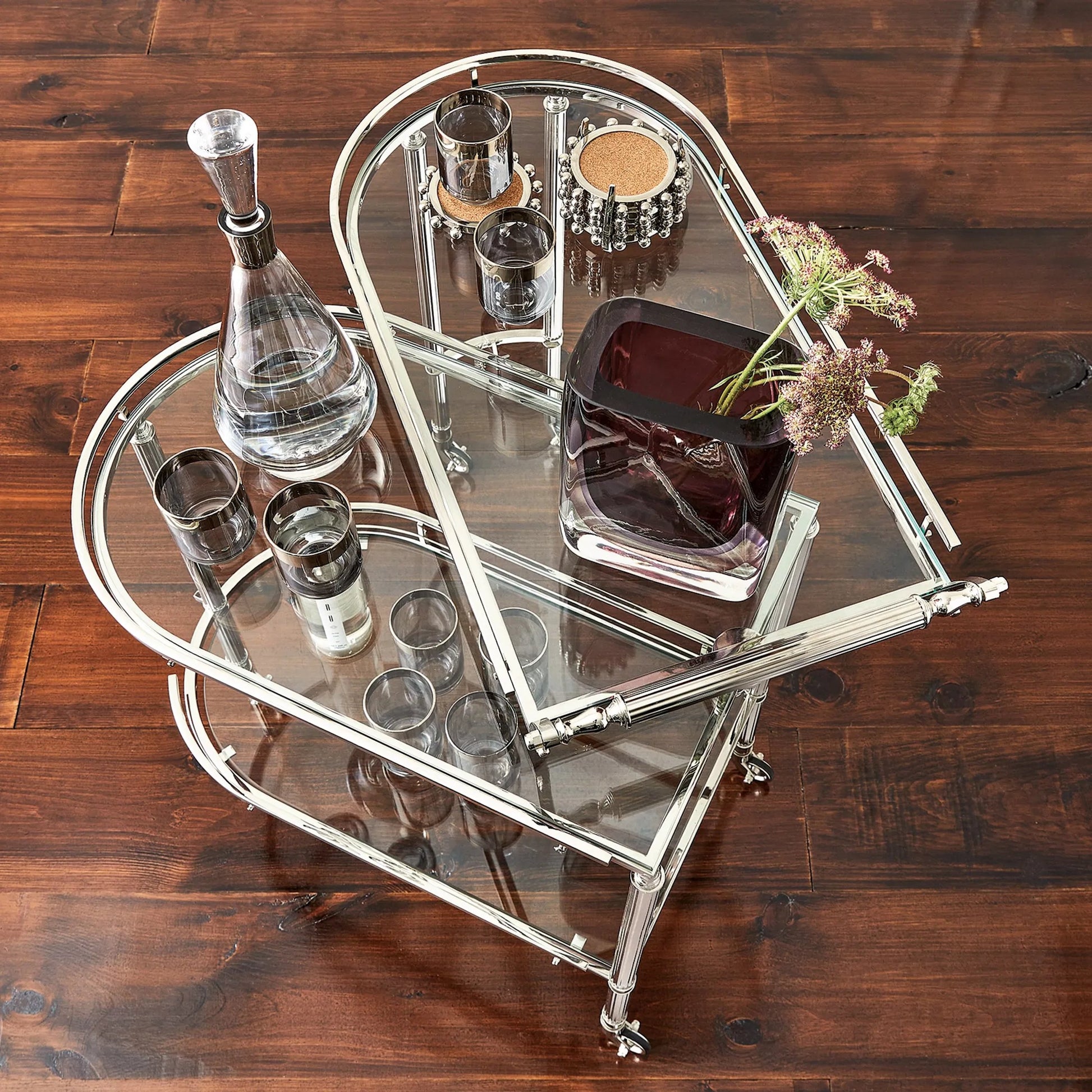 Starburst Crown Coasters by Global Views. Made from unique in a modern style.