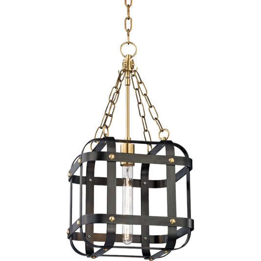 Colchester Pendant by Hudson Valley. Made from brass in a modern style.