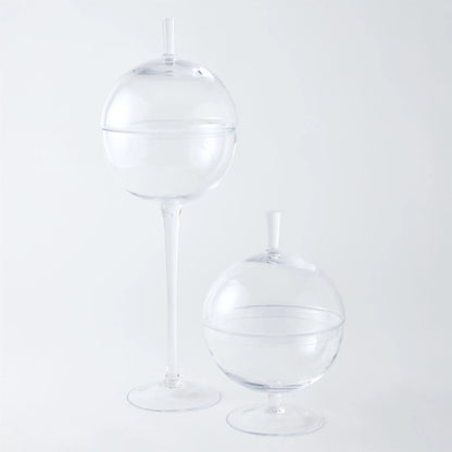 Having A Ball Covered Bowl by Global Views. Made from glass in a transitional style.