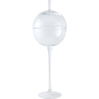 Having A Ball Covered Bowl by Global Views. Made from glass in a transitional style.