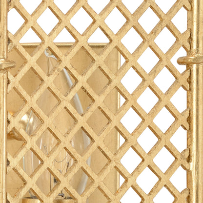 Benton Ornate Sconce by Chelsea House in gold leaf. Made from other: metal in a transitional style.