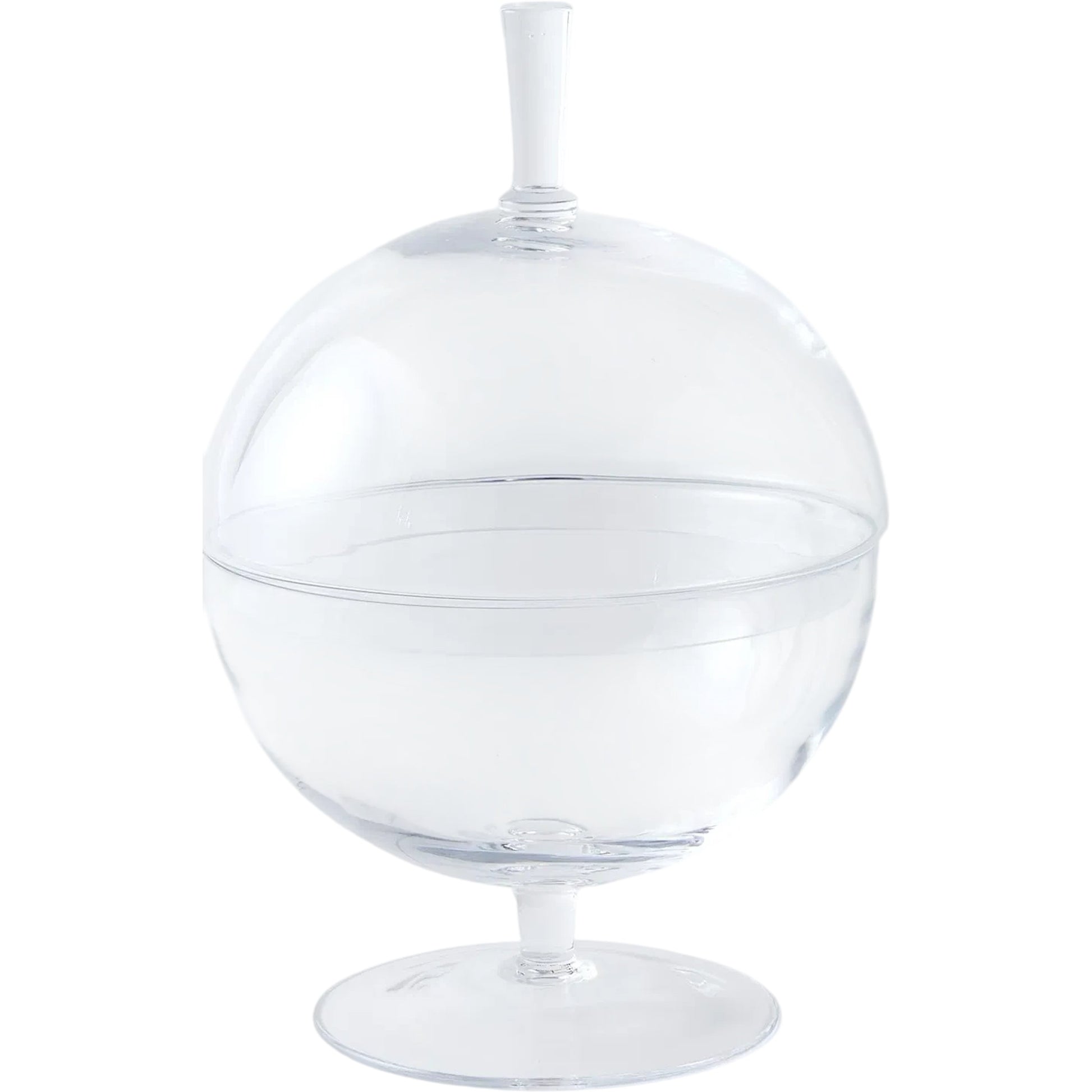 Having A Ball Covered Bowl by Global Views. Made from glass in a transitional style.