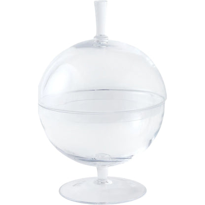 Having A Ball Covered Bowl by Global Views. Made from glass in a transitional style.