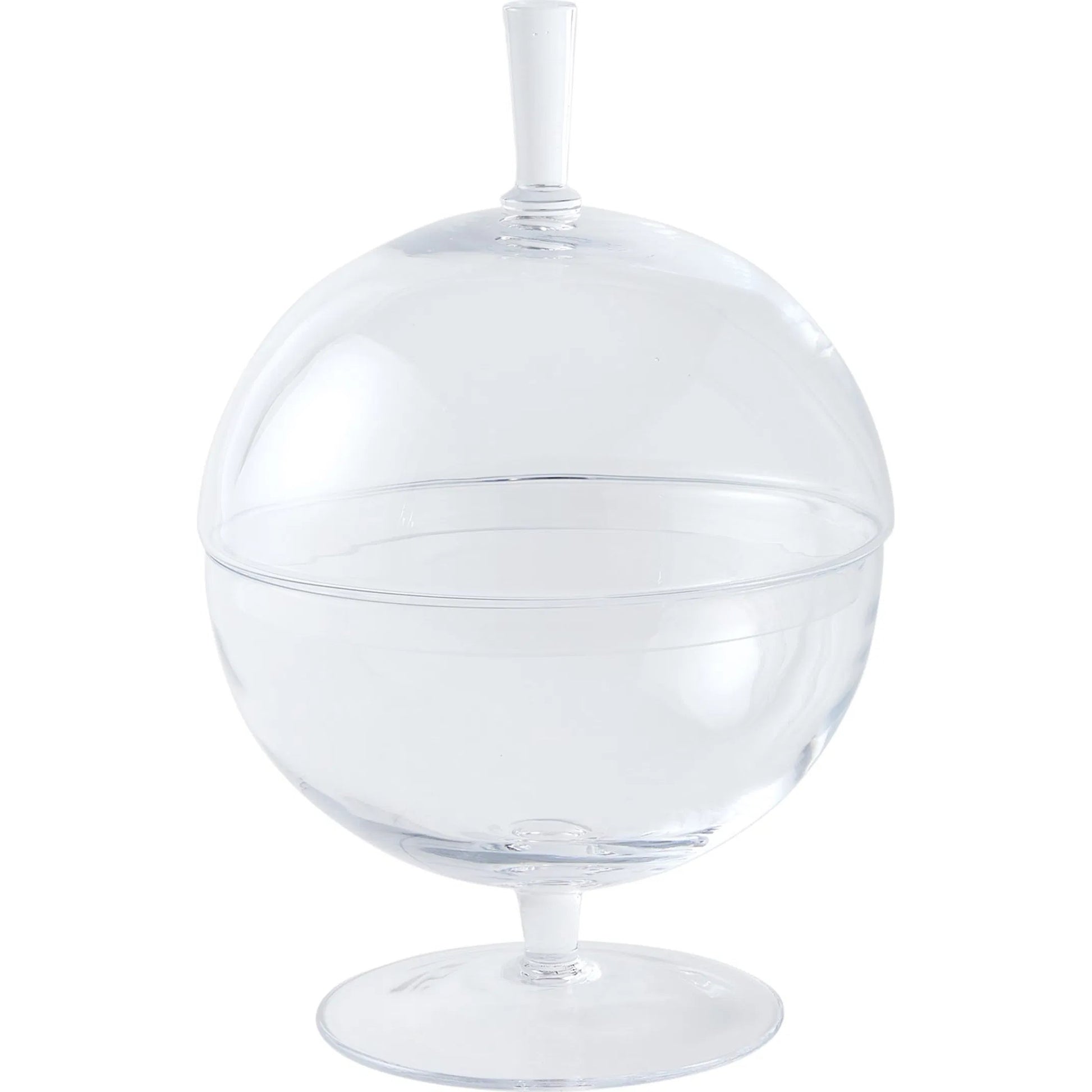 Having A Ball Covered Bowl by Global Views. Made from glass in a transitional style.