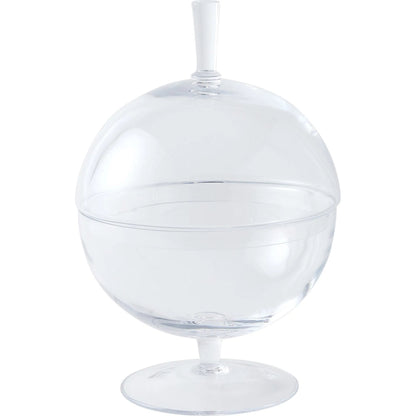 Having A Ball Covered Bowl by Global Views. Made from glass in a transitional style.