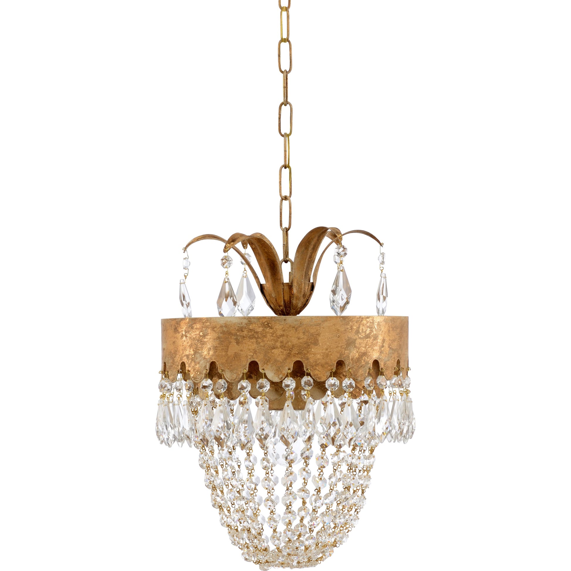 Barton Pendant by Chelsea House in venetian gold. Made from other: metal in a traditional style.