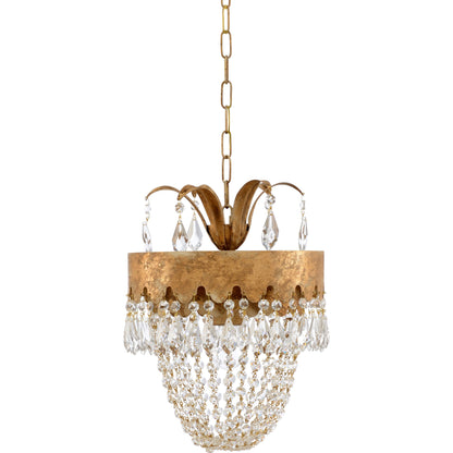 Barton Pendant by Chelsea House in venetian gold. Made from other: metal in a traditional style.