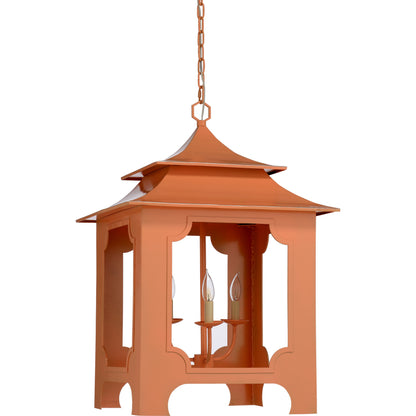 Tole Pagoda Lantern by Chelsea House. Made from iron in a eclectic & global style.