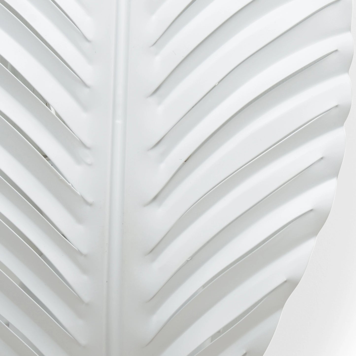 002 SR-383515 | Closeup | Palm Sconce by Chelsea House in white. Made from other: metal in a coastal style.