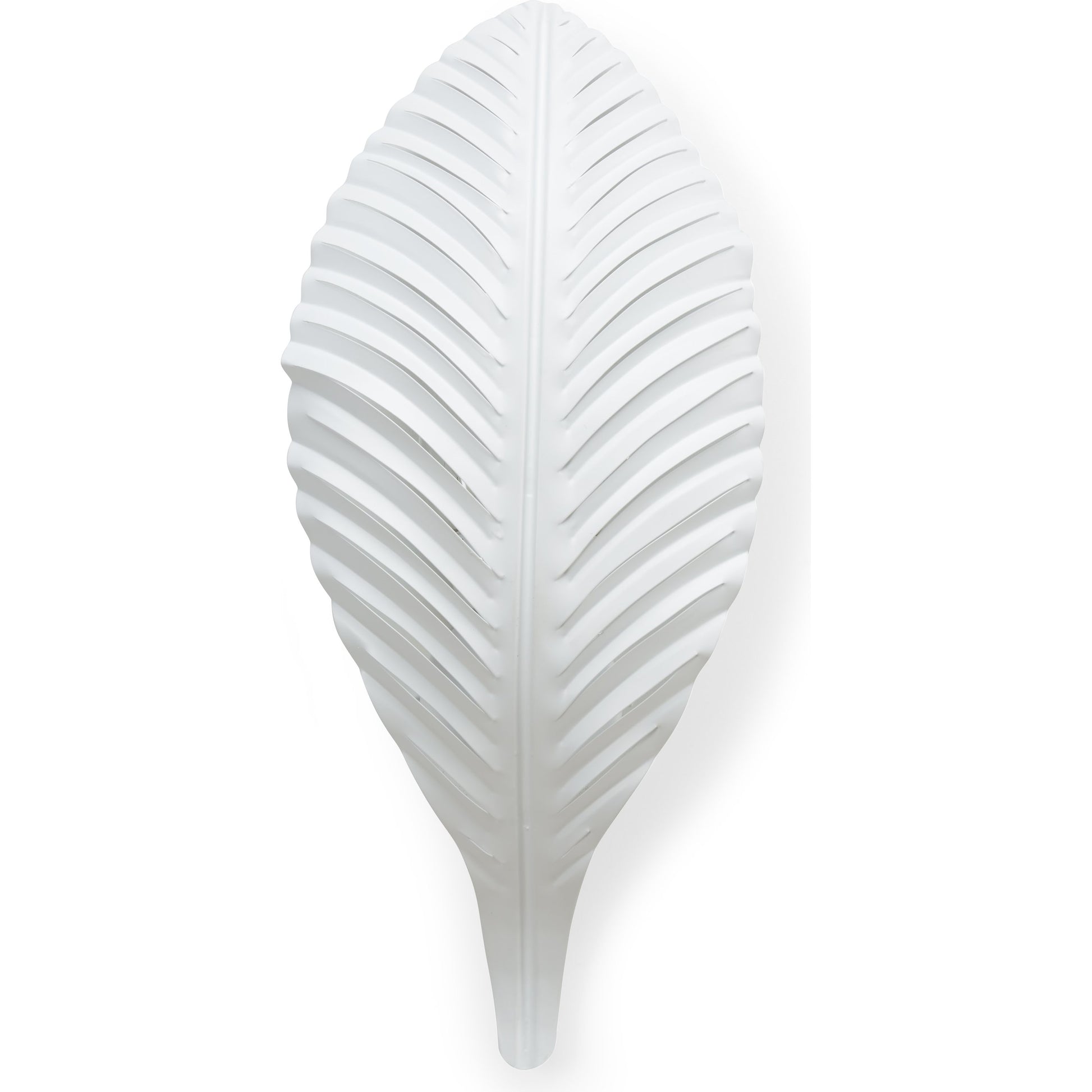 Palm Sconce by Chelsea House in white. Made from other: metal in a coastal style.
