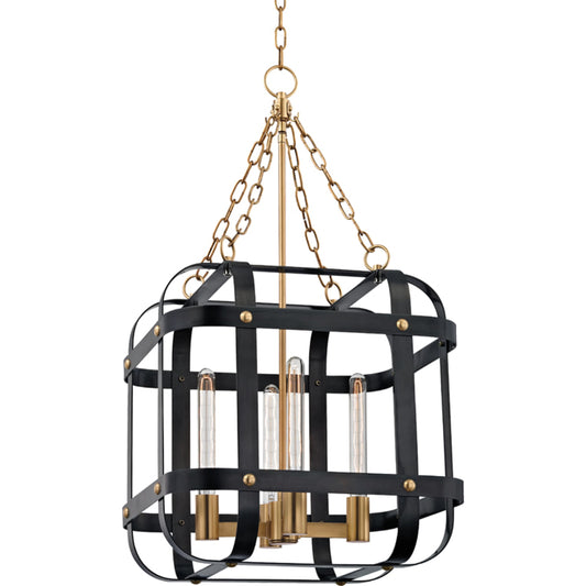Colchester Pendant by Hudson Valley. Made from brass in a modern style.