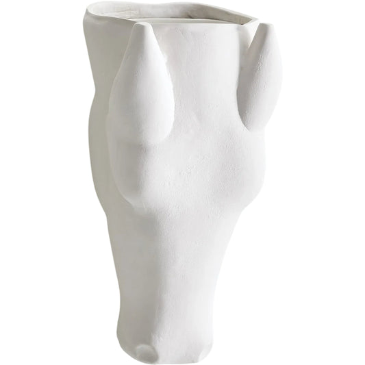 Equus Wall Vase by Global Views. Made from stone composite in a eclectic & global style.