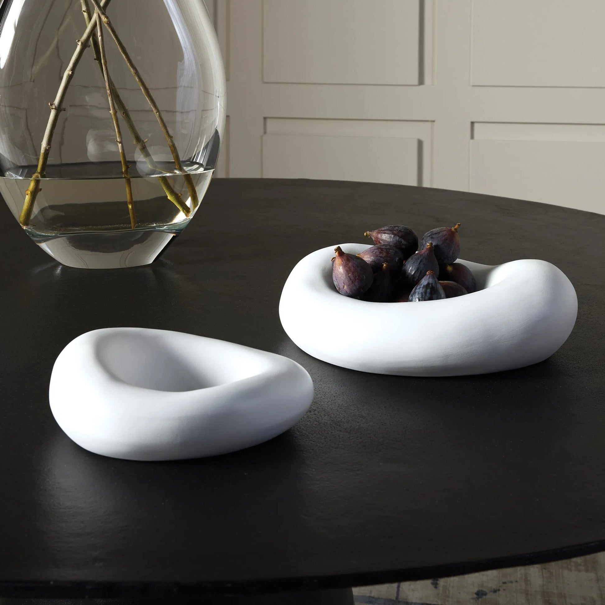Balloon Bowl by Global Views. Made from ceramic in a modern style.