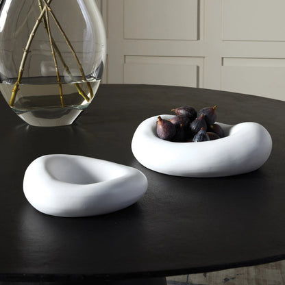 Balloon Bowl by Global Views. Made from ceramic in a modern style.